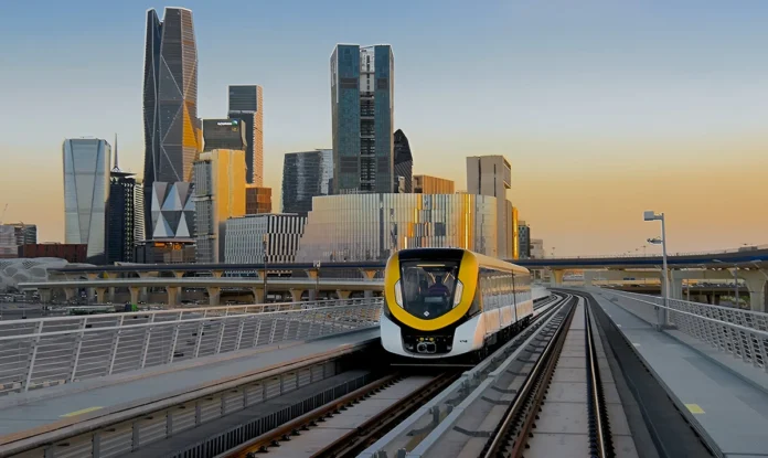 Map of Riyadh Metro routes showing all lines and stations for 2025